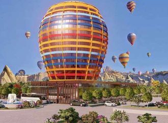 Niziplioğlu Holding'den Kapadokya'ya balon şeklinde otel!