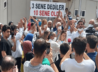 Bakanlığa Fikirtepe'de ilk protesto!