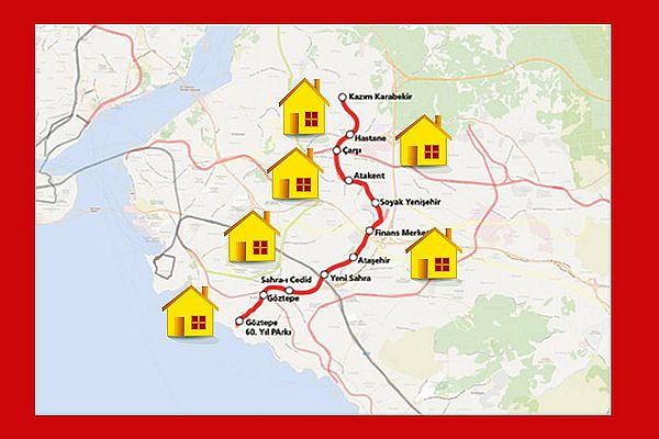 Ümraniye-Ataşehir-Göztepe Metro Hattındaki konut fiyatları ne durumda?