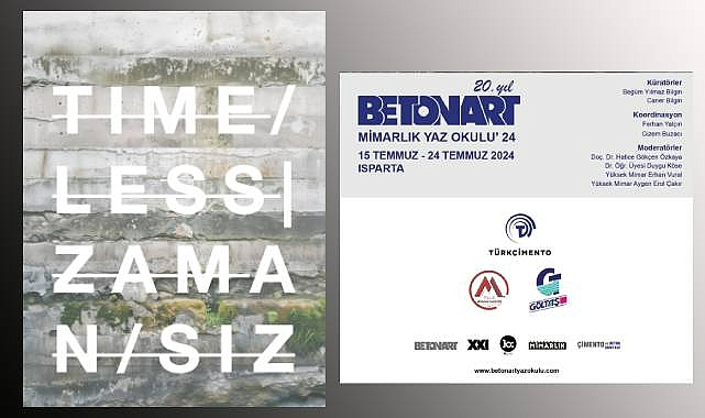 BETONART Mimarlık Yaz Okulu’24 Başvuruları Başladı!
