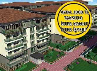 Çevre ve Şehircilik Bakanlığı Bursa'da bin TL taksitle konut sahibi yapıyor!