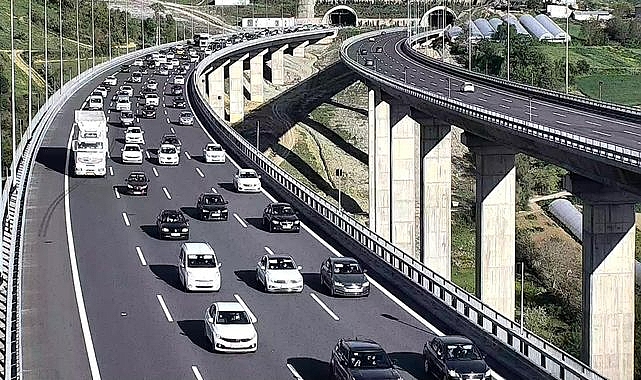 Kuzey Marmara Otoyolu'nda geçiş sayısında yeni rekor!