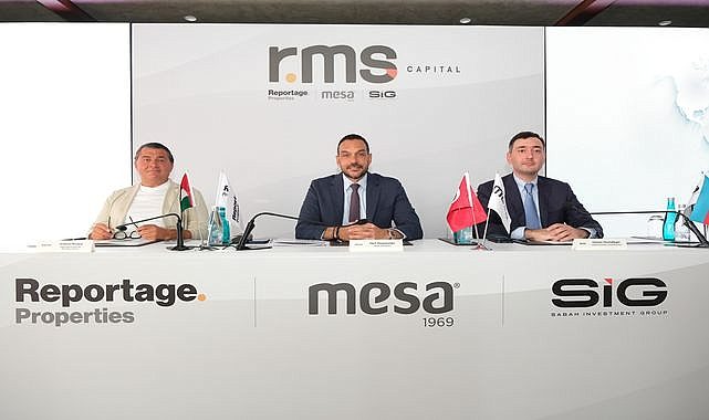 MESA Holding, Reportage ve Sabah 'RMS Capital Investment' Markasıyla Gayrimenkul Projelerine İmza Atacak!