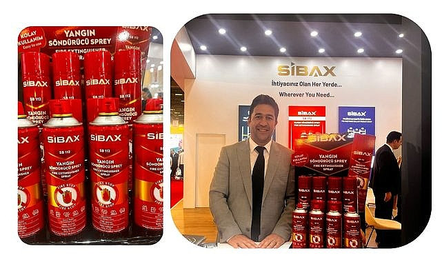 Siba Kimya'dan Yangın Güvenliğinde Yenilikçi Ürün: Sibax Yangın Söndürücü Sprey!