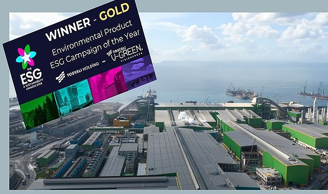 Tosyalı'ya, Yılın Çevresel Ürün- ESG Kampanyası Ödülü!