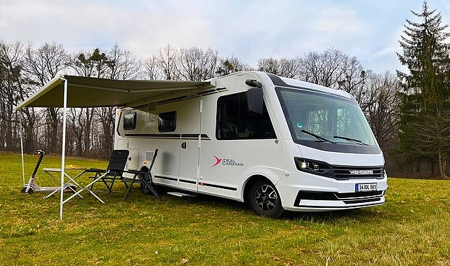 Yüksek maliyetli otel tatilinin alternatifi karavan oldu!
