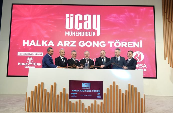 Borsa İstanbul’da Gong Üçay Mühendislik İçin Çaldı