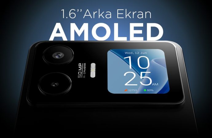 GM 26 Pro 5G, Türkiye’de İlk Olan AMOLED Arka Ekranıyla Fark Yaratıyor