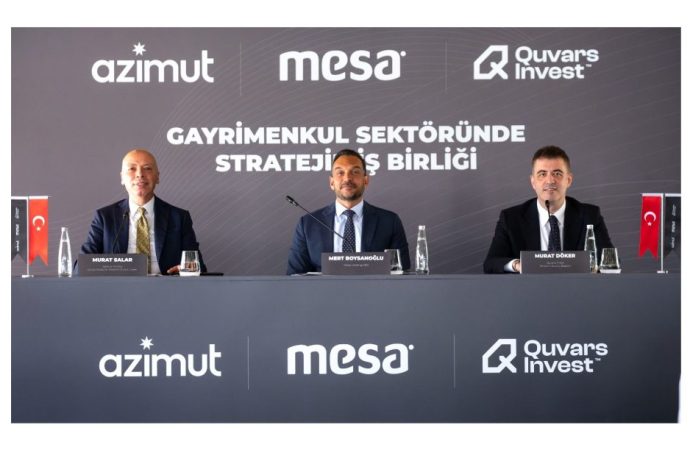 Azimut Portföy, Mesa ve Quvars Invest’den Gayrimenkul Sektöründe Stratejik İş Birliği