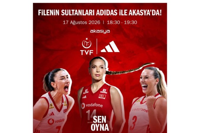 adidas, VNL Şampiyonu Filenin Sultanları’nı Akasya’da Voleybolseverlerle Buluşturacak