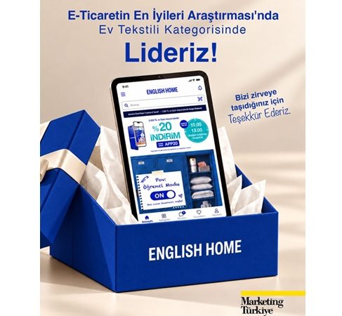 Tüketicilerin Tercihi English Home’u E-Ticarette Zirveye Taşıdı