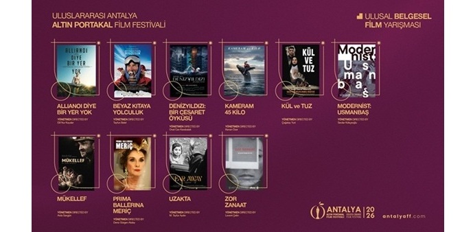 Antalya Altın Portakal Film Festivali’nde Ulusal Belgesel Film Kategorisinde Yarışacak Filmler Açıklandı!