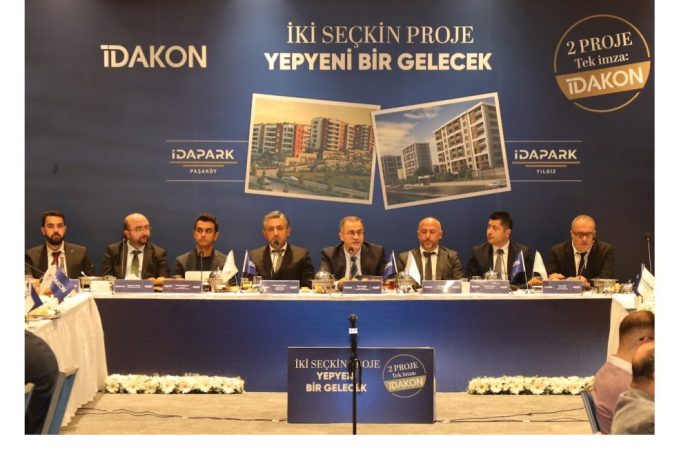 İDAKON Yapı, İDAPARK Paşaköy ve İDAPARK Yıldız Projelerini Lanse Etti…